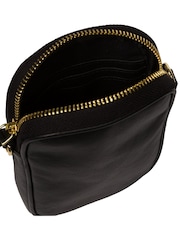 Pure Luxuries London Alaina Nappa Leather Cross-Body Phone Bag - Image 8 of 8