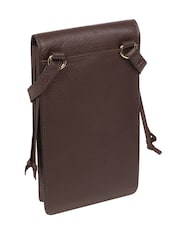 Pure Luxuries London Audrey Nappa Leather Cross-Body Phone Bag - Image 4 of 6