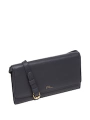 Pure Luxuries London Saffron Nappa Leather Cross-Body Clutch Bag - Image 6 of 7