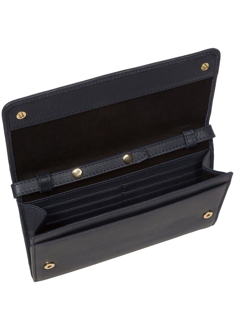 Pure Luxuries London Saffron Nappa Leather Cross-Body Clutch Bag - Image 7 of 7