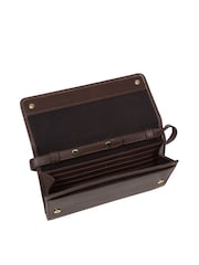 Pure Luxuries London Saffron Nappa Leather Cross-Body Clutch Bag - Image 7 of 7