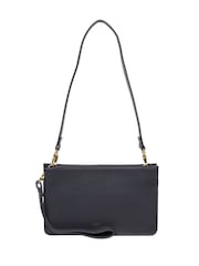 Pure Luxuries London Layla Nappa Leather Grab Clutch Bag - Image 1 of 7