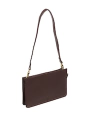 Pure Luxuries London Layla Nappa Leather Grab Clutch Bag - Image 2 of 5