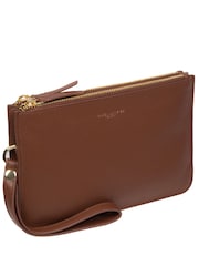 Pure Luxuries London Addison Nappa Leather Clutch Bag - Image 5 of 6