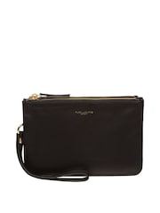 Pure Luxuries London Addison Nappa Leather Clutch Bag - Image 1 of 6
