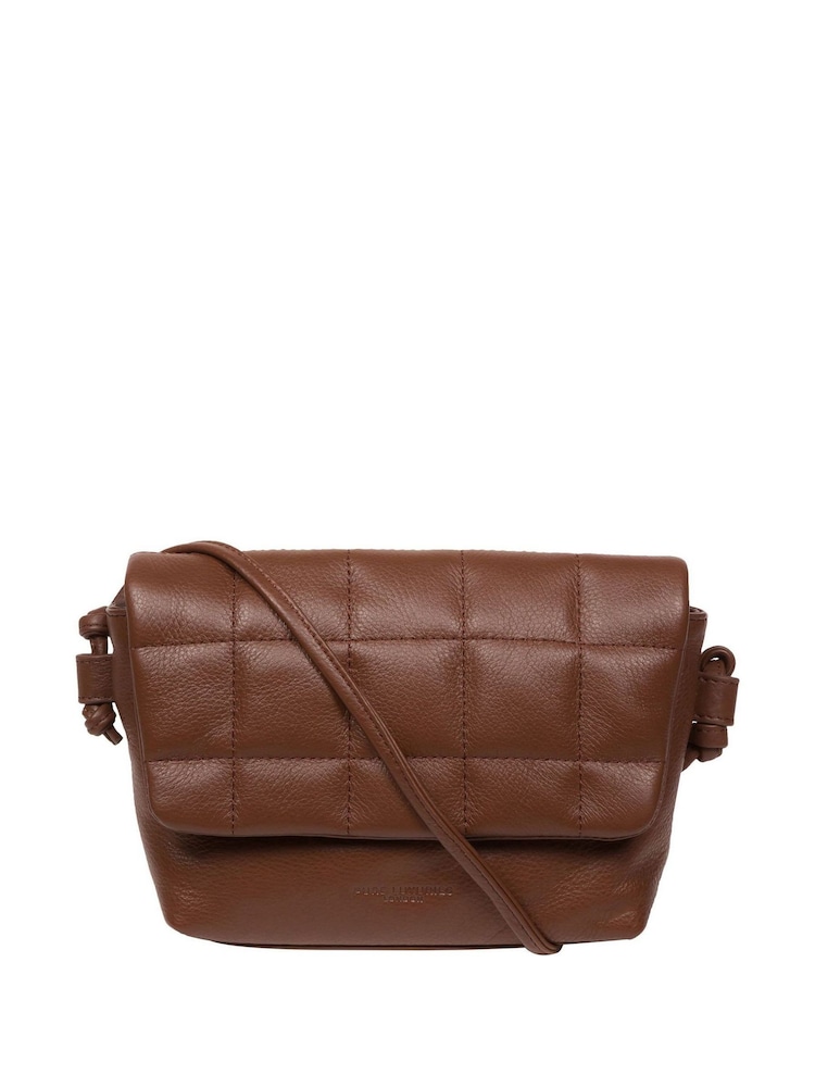 Pure Luxuries London Zoey Nappa Leather Cross-Body Bag - Image 1 of 8