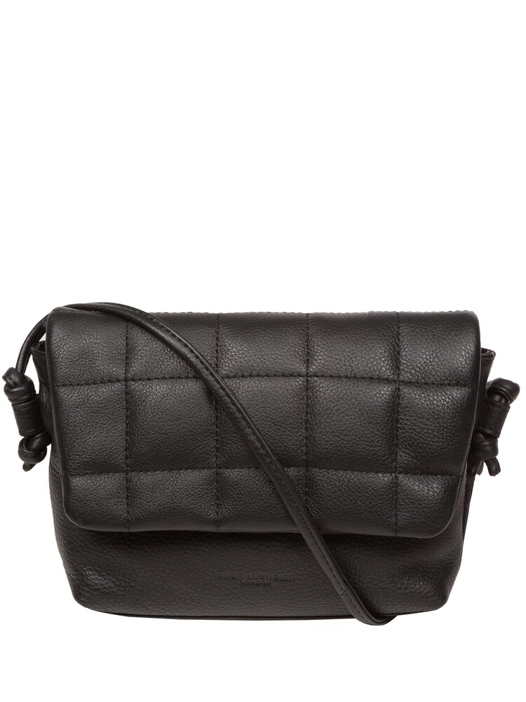 Pure Luxuries London Zoey Nappa Leather Cross-Body Bag - Image 1 of 7 Pure Luxuries London Zoey Nappa Leather Cross-Body Bag - Image 1 of 7
