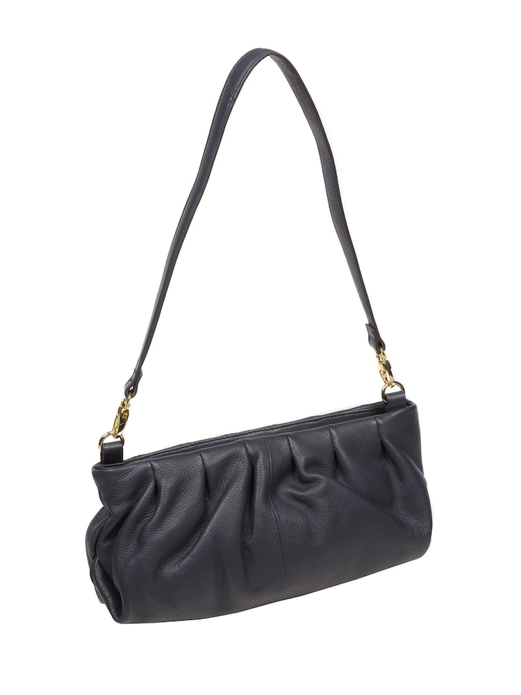 Pure Luxuries London Victoria Nappa Leather Grab Clutch Bag - Image 2 of 8
