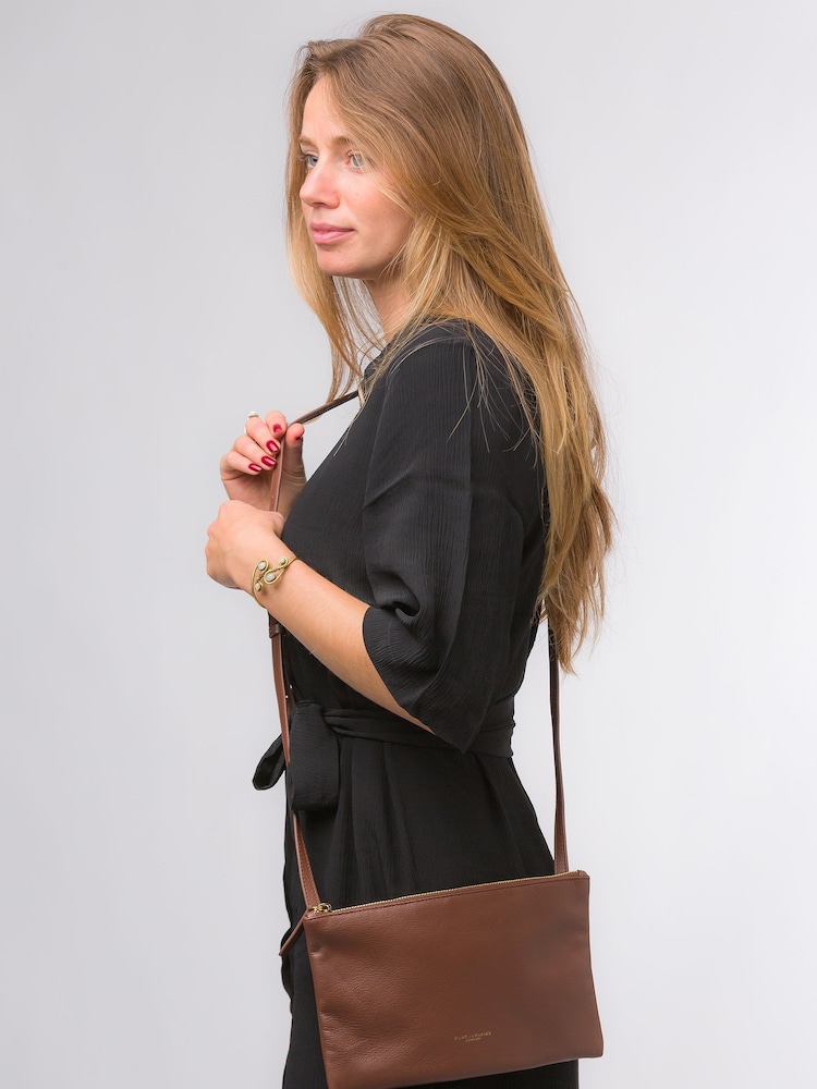 Pure Luxuries London Anya Nappa Leather Cross-Body Bag - Image 2 of 7