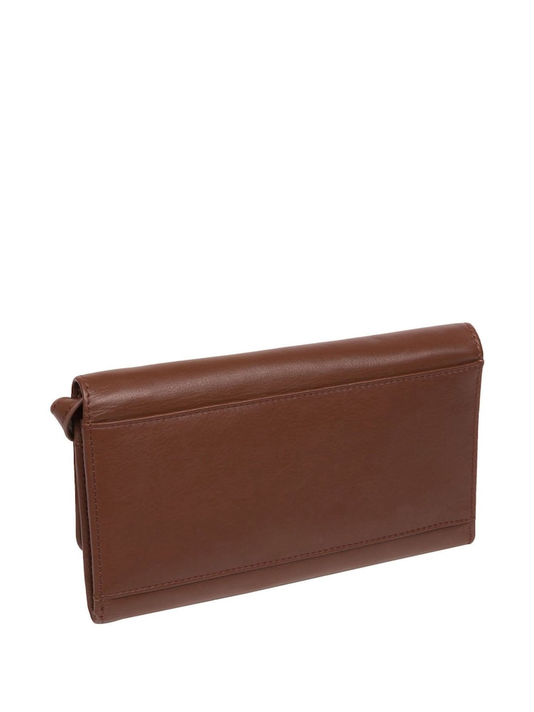 Pure Luxuries London Amelia Nappa Leather Clutch Bag - Image 2 of 4