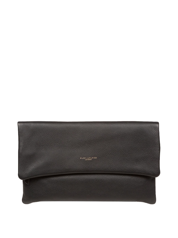 črna - Pure Luxuries London clutch torbica Amelia Nappa - Slika 2 iz 5 črna - Pure Luxuries London clutch torbica Amelia Nappa - Slika 2 iz 5