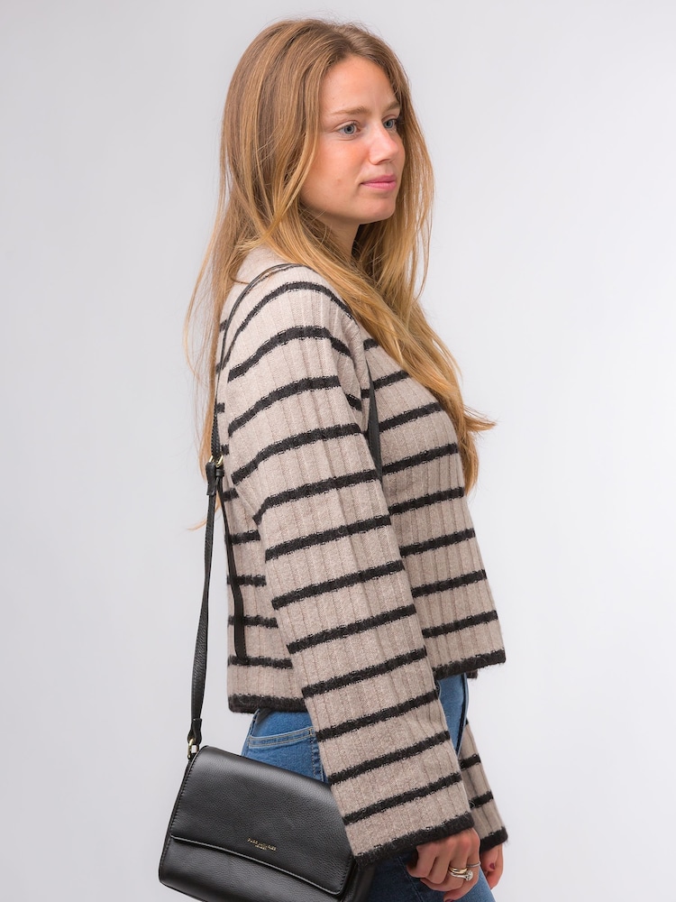 Pure Luxuries London Charlotte Nappa Leather Cross-Body Bag - Image 2 of 7 Pure Luxuries London Charlotte Nappa Leather Cross-Body Bag - Image 2 of 7
