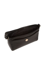 Schwarz - Pure Luxuries London Charlotte Umhängetasche aus Nappaleder - Bild 5 von 7