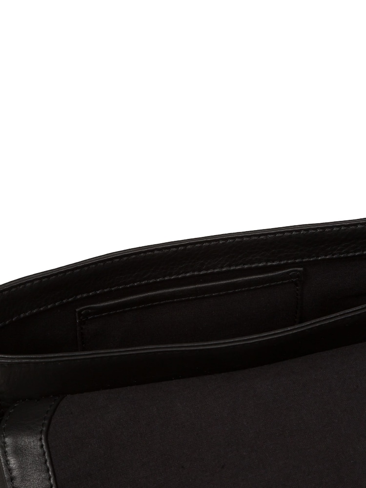 Schwarz - Pure Luxuries London Charlotte Umhängetasche aus Nappaleder - Bild 7 von 7