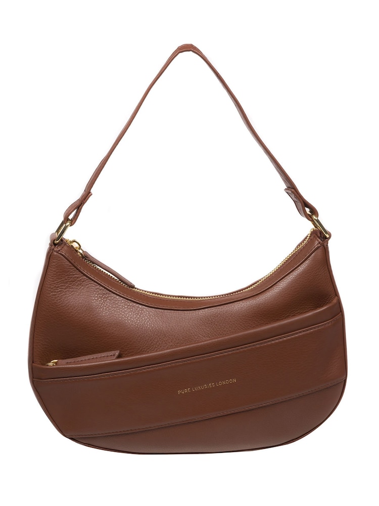Pure Luxuries London Emma Nappa Leather Grab Bag - Image 1 of 6
