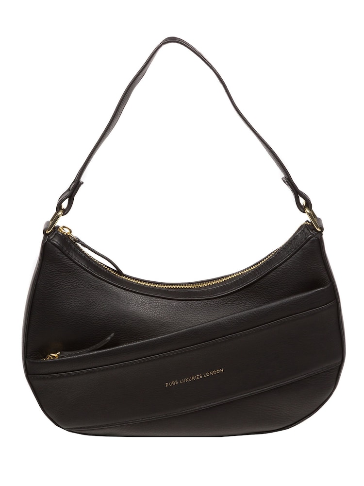Pure Luxuries London Emma Nappa Leather Grab Bag - Image 1 of 6