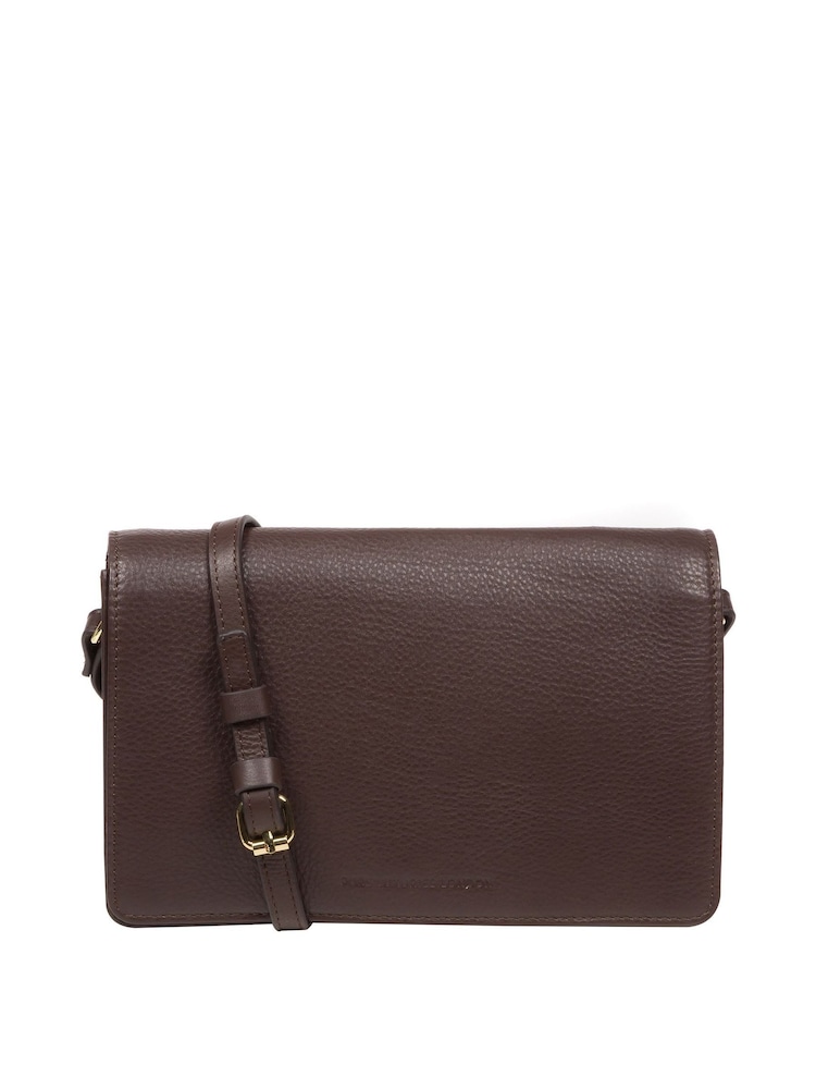 Braun - Pure Luxuries London Gwen Umhängetasche aus Nappaleder - Bild 1 von 7 Braun - Pure Luxuries London Gwen Umhängetasche aus Nappaleder - Bild 1 von 7