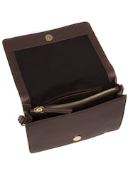 Braun - Pure Luxuries London Gwen Umhängetasche aus Nappaleder - Bild 4 von 7
