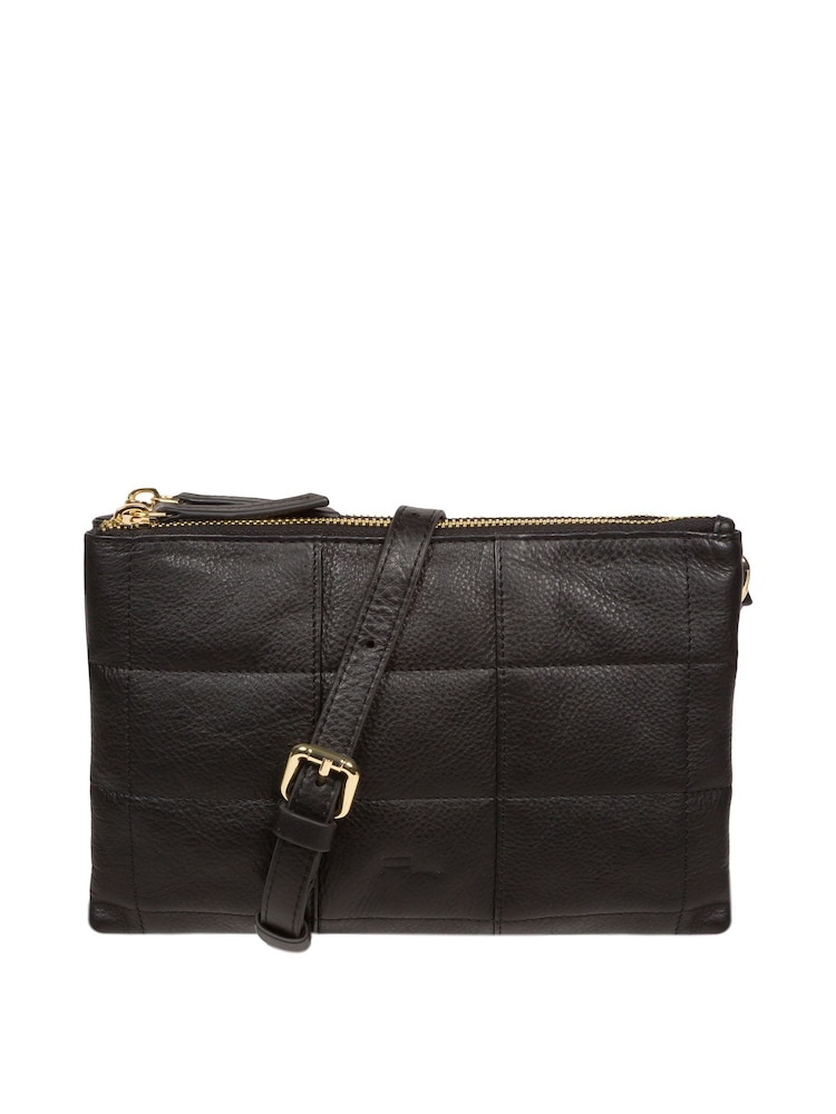 Pure Luxuries London Carmen Nappa Leather Cross-Body Bag - Image 1 of 7