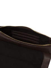 Pure Luxuries London Jazmine Nappa Leather Grab Clutch Bag - Image 5 of 7