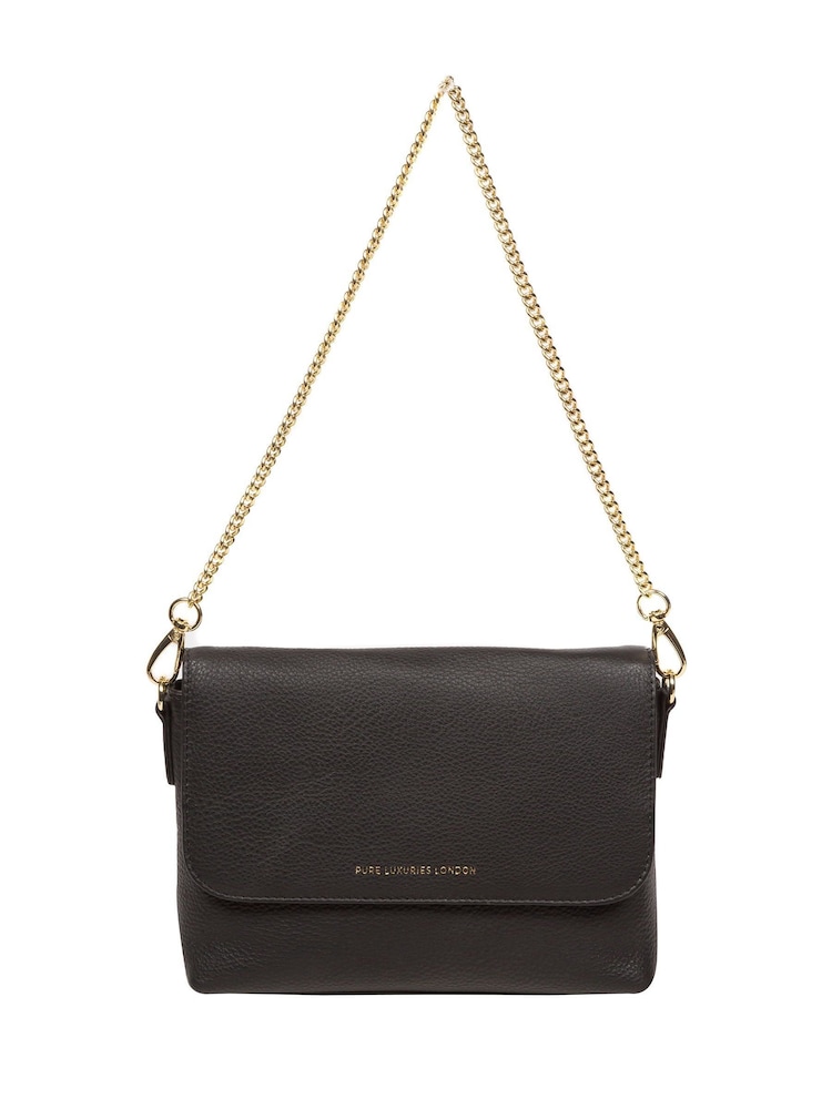 Pure Luxuries London Jazmine Nappa Leather Grab Clutch Bag - Image 2 of 6