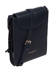Pure Luxuries London Kiana Nappa Leather Cross-Body Phone Bag - Image 4 of 6