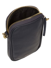 Pure Luxuries London Alaina Nappa Leather Cross-Body Phone Bag - Image 17 of 24