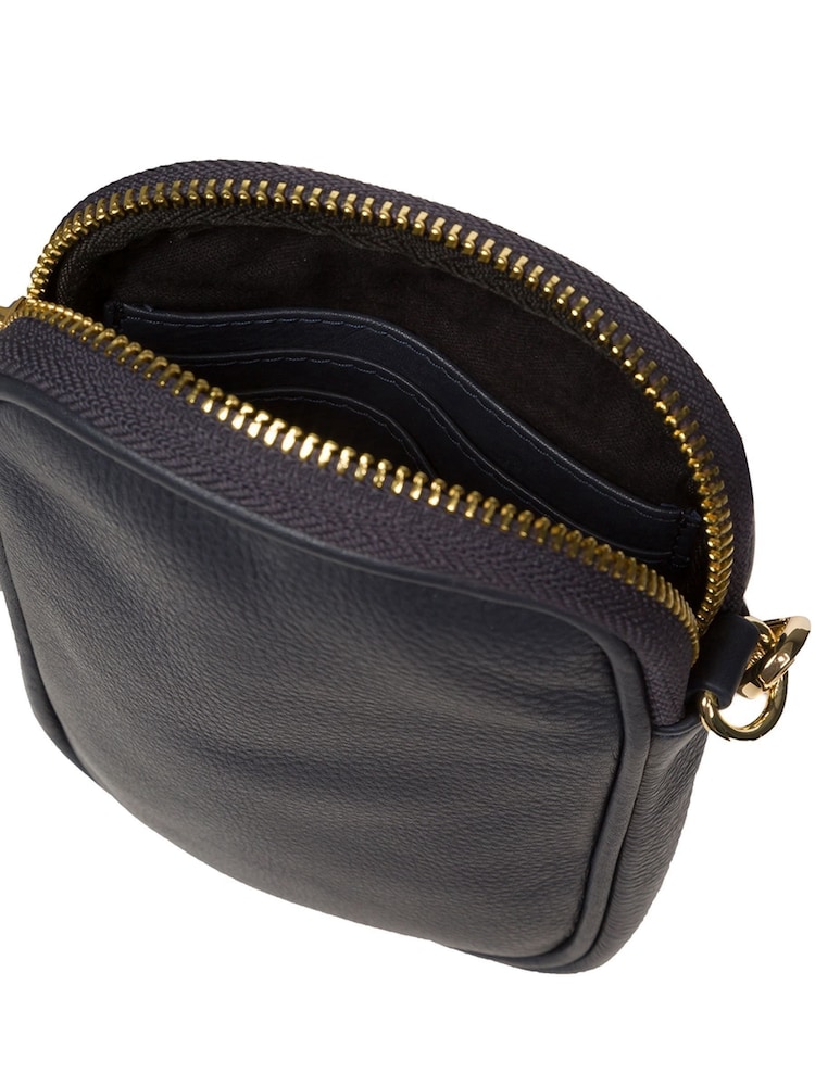 Pure Luxuries London Alaina Nappa Leather Cross-Body Phone Bag - Image 6 of 6