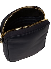 Pure Luxuries London Alaina Nappa Leather Cross-Body Phone Bag - Image 8 of 8