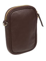 Pure Luxuries London Alaina Nappa Leather Cross-Body Phone Bag - Image 2 of 7