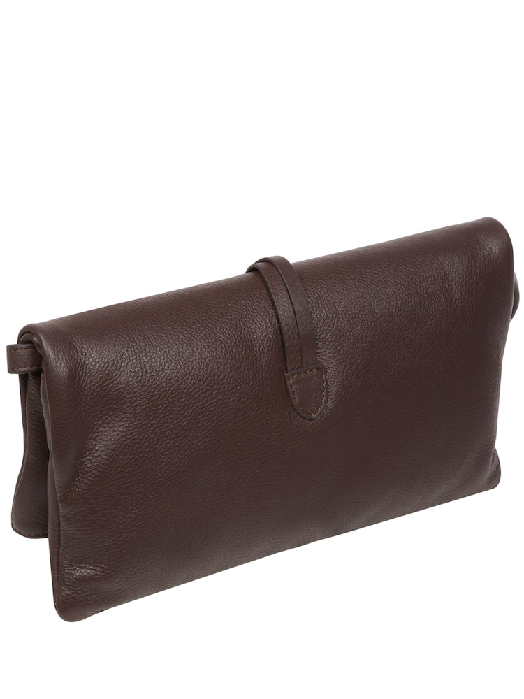 Pure Luxuries London Selene Nappa Leather Cross-Body Clutch Bag - Image 2 of 6 Pure Luxuries London Selene Nappa Leather Cross-Body Clutch Bag - Image 2 of 6