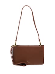 Pure Luxuries London Layla Nappa Leather Grab Clutch Bag - Image 1 of 7