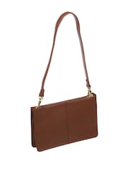 Pure Luxuries London Layla Nappa Leather Grab Clutch Bag - Image 2 of 7