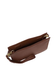 Pure Luxuries London Layla Nappa Leather Grab Clutch Bag - Image 4 of 7