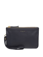 Blau - Pure Luxuries London Addison Clutch aus Nappaleder - Bild 1 von 6
