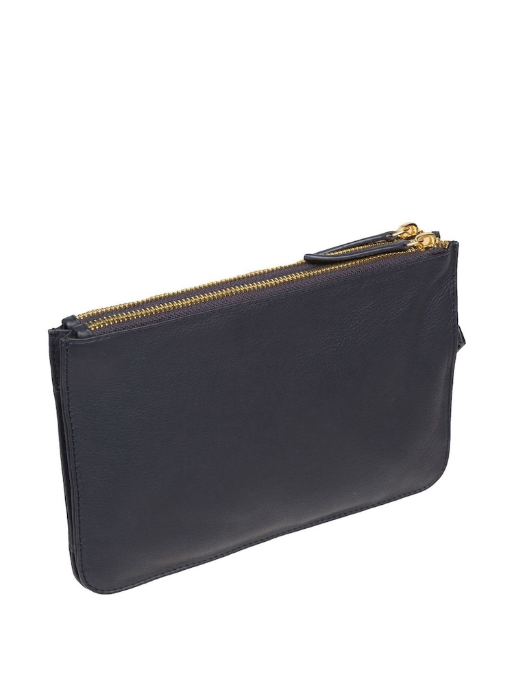 Pure Luxuries London Addison Nappa Leather Clutch Bag - Image 2 of 6 Pure Luxuries London Addison Nappa Leather Clutch Bag - Image 2 of 6