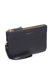 Blau - Pure Luxuries London Addison Clutch aus Nappaleder - Bild 3 von 6