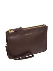Pure Luxuries London Addison Nappa Leather Clutch Bag - Image 4 of 6