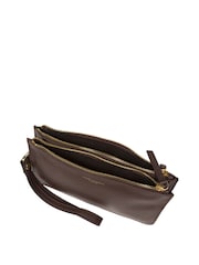 Pure Luxuries London Addison Nappa Leather Clutch Bag - Image 5 of 6