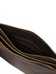 Pure Luxuries London Addison Nappa Leather Clutch Bag - Image 6 of 6