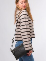 Pure Luxuries London Hannah Nappa Leather Cross-Body Bag - Image 7 of 7