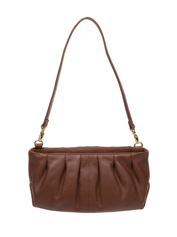 Pure Luxuries London Victoria Nappa Leather Grab Clutch Bag - Image 3 of 7