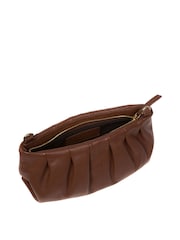 Pure Luxuries London Victoria Nappa Leather Grab Clutch Bag - Image 6 of 7
