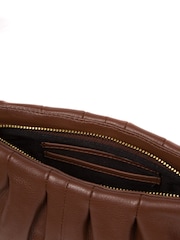 Pure Luxuries London Victoria Nappa Leather Grab Clutch Bag - Image 7 of 7