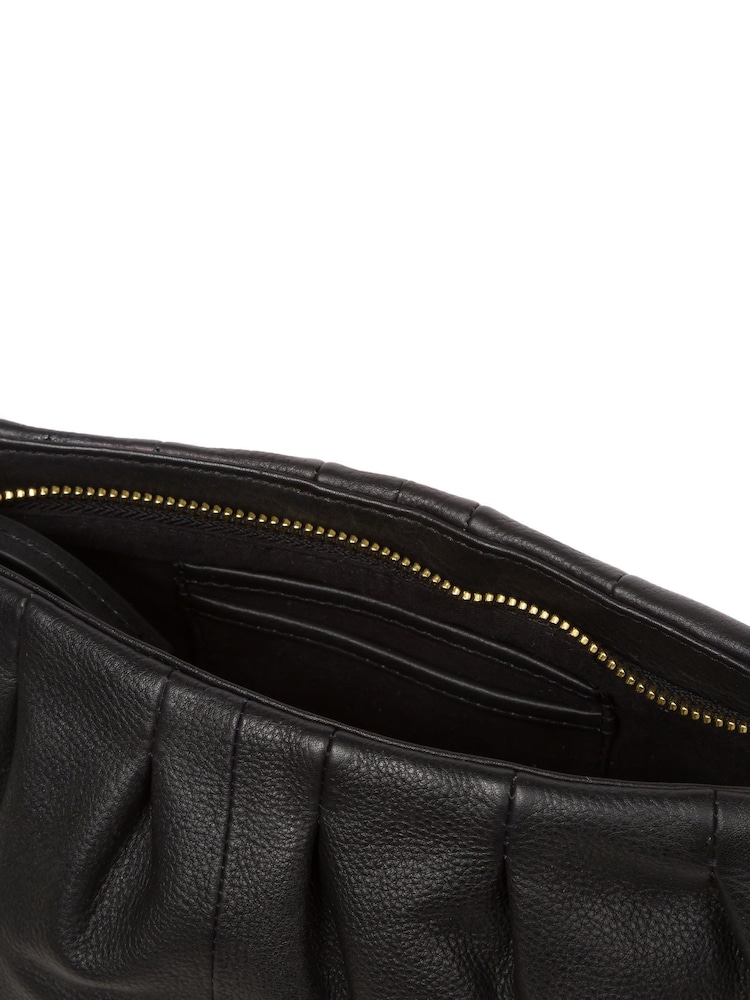 Pure Luxuries London Victoria Nappa Leather Grab Clutch Bag - Image 5 of 8