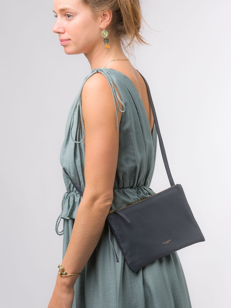 Pure Luxuries London Anya Nappa Leather Cross-Body Bag - Image 2 of 7