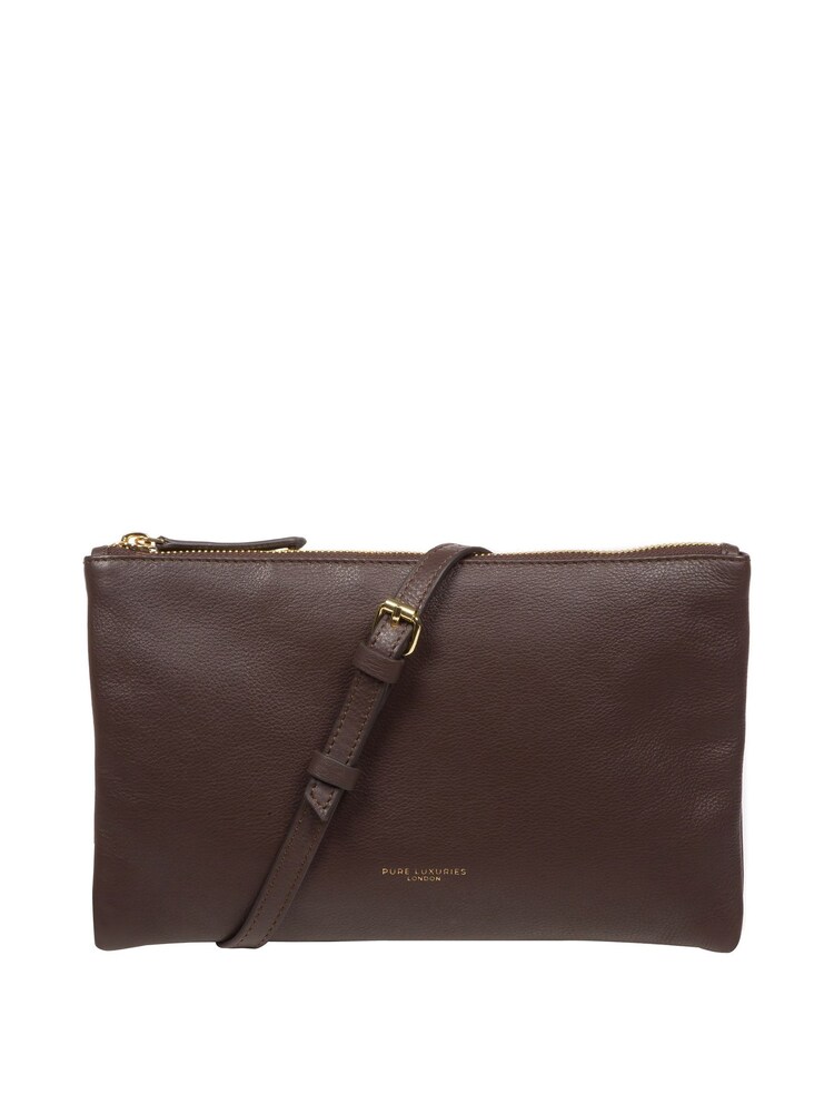 Pure Luxuries London Anya Nappa Leather Cross-Body Bag - Image 1 of 7
