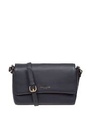 Blau - Pure Luxuries London Charlotte Umhängetasche aus Nappaleder - Bild 1 von 7