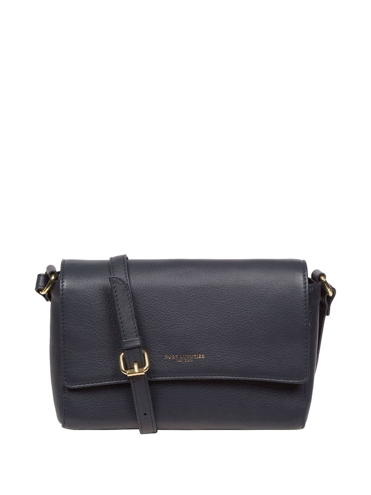 Pure Luxuries London Charlotte Nappa Leather Cross-Body Bag - Image 1 of 7 Pure Luxuries London Charlotte Nappa Leather Cross-Body Bag - Image 1 of 7