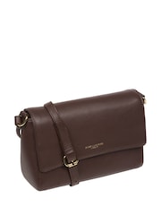 Braun - Pure Luxuries London Charlotte Umhängetasche aus Nappaleder - Bild 5 von 7